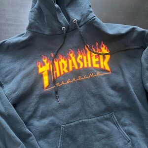 Thrasher Black Hoodie